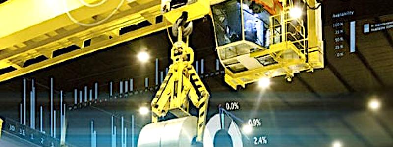 Konecranes räknar med att deras jämförbara EBITA-marginal (resultat före räntor, skatter och avskrivningar) fortsätter att förbättras under året. Foto: Konecranes