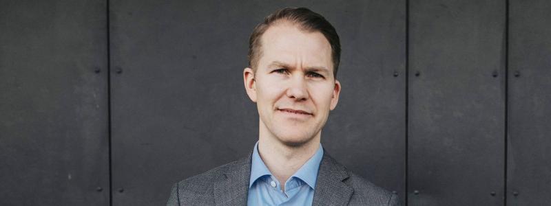 Victor Julin, vd på Aarsleff Pipe Technologies och Styrud. Foto: Aarsleff