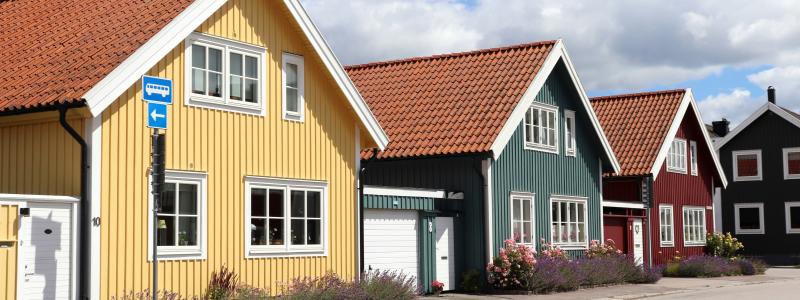 Småhus. Foto: Julia Taubitz / Unsplash