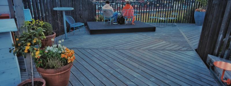 Takpark Sveavägen 44. Foto: Urbangreen