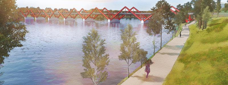 Karlgårdsbron Bild: Skellefteå kommun