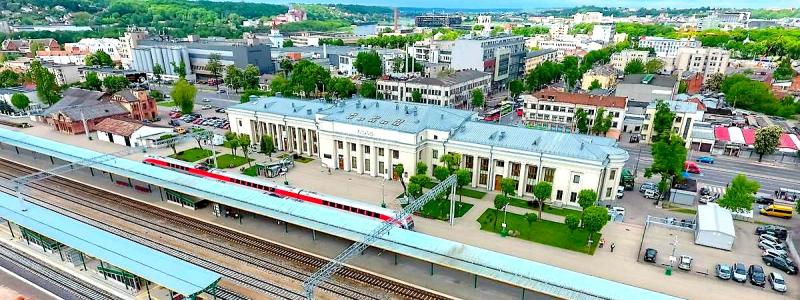 Kaunas järnvägsstation, Litauen. Foto: Rail Baltica