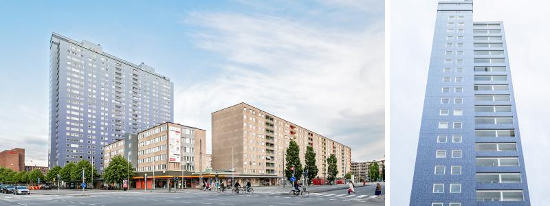 Renoveringen av Kronprinsens karaktäristiska fasad prisas. Foto: Johannes Alm, FOJAB