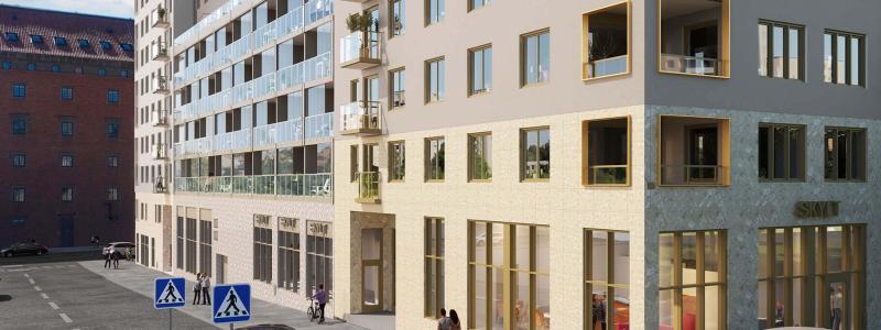 Legera är ett unikt projekt eftersom det består av såväl bostadsrättslägenheter som ägarlägenheter.