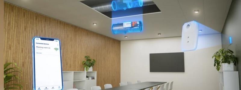 UltraLink-spjället, Bluetooth-sensorer och appar på din smartphone ger användaren möjlighet att konfigurera, övervaka och återställa upp till fem olika sensorer i alla dina rum.