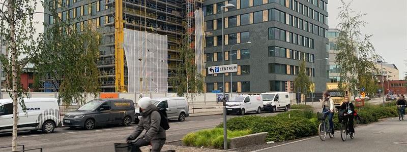 Lumi representerar en subtil men imponerande transformation, där hållbarhet och nytänkande går hand i hand. Foto: White Arkitekter