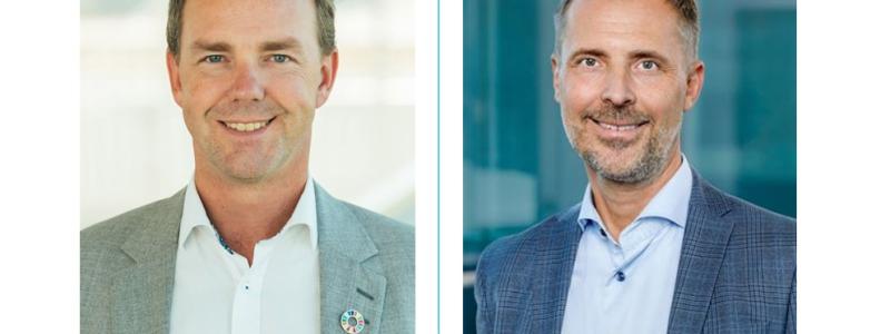 Lars Jonson och Magnus Persson. Foto: Skanska