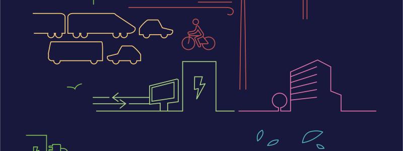 Illustration över elförbrukning. Illustration av: Manuel Campagnoli / Unsplash