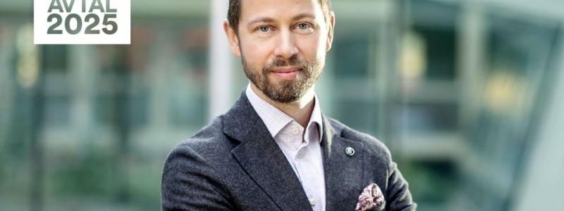 Martin Ulfving, avtalsansvarig för Väg- och banavtalet, Byggföretagen. Pressbild: Byggföretagen