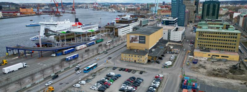 Masthuggskajen. Pressbild: Älvstranden Utveckling AB