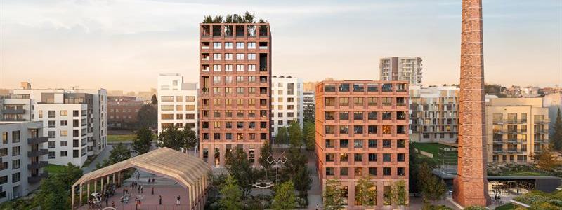 Modransky cukrovar. Pressbild: Skanska