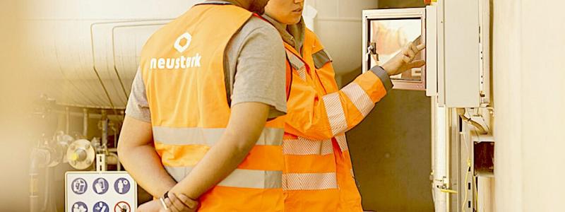 Framtidens betong kan bli en kolsänka. Neustarks innovation visar att betong inte bara behöver vara en koldioxidkälla utan kan bli en del av lösningen för att minska växthusgasutsläppen. Genom att skala upp tekniken och implementera den i fler projekt kan betydande mängder koldioxid låsas in i byggmaterial. Foto: Neustark