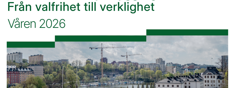 Tre av fyra aktörer inom samhällsbyggnadssektorn uppger att de ännu inte har använt de nya byggreglerna i något projekt. Pressbild: Svensk Byggtjänst