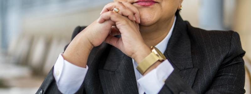 Parul Sharma, generaldirektör IMM. Pressbild: Institutet Mot Mutor