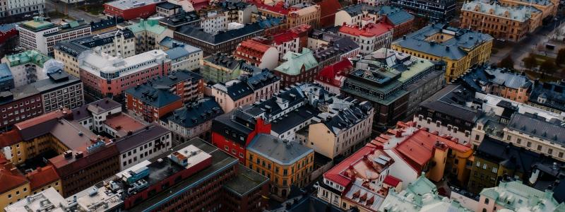 Flygbild över Stockholm. Foto: Peter van der Meulen / Unsplash