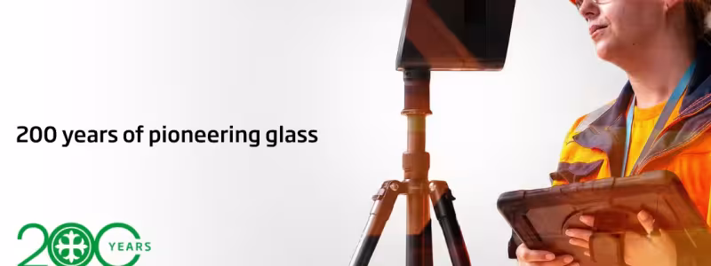 NSG Group firar att Pilkington-varumärket har format glasets framtid i 200 år. Pressbild: Pilkington