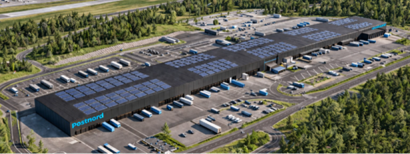 Byggnationen av terminalen kommer att inledas under hösten och beräknas vara i drift från 2028. Visionsbild: Infrahub
