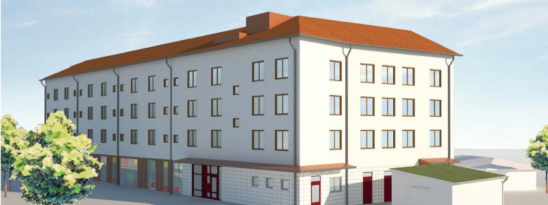 Skiss: Uppsalahem/ByggPartner
