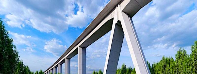 Byggandet av denna bro är inte bara en fysisk förbindelse mellan Litauen och Lettland utan symboliserar även en ny era av förbättrade och snabba transportlänkar inom hela Baltikum och vidare ut i Europa. Rail Baltica-projektet, som strävar efter att stärka regionens anslutning till det europeiska transportnätverket, förutspår en omvandling av både ekonomiska och sociala landskap i de berörda länderna. Illustration; Rail Baltica