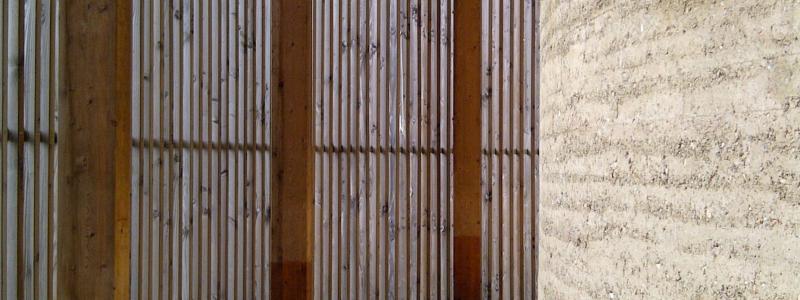 Rammed Earth. Foto: Marja Lundgren