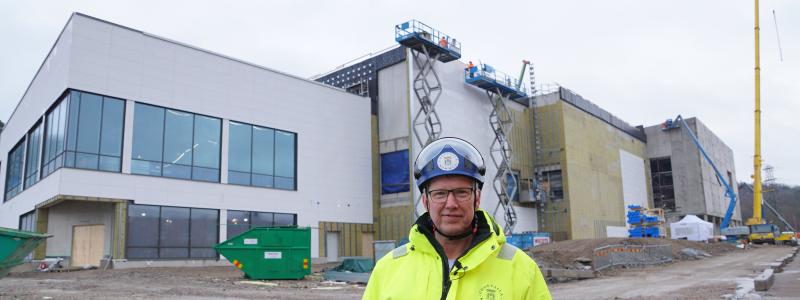 Anders Emilsson, projektledare samhällsbyggnad. Foto: Uddevalla kommun