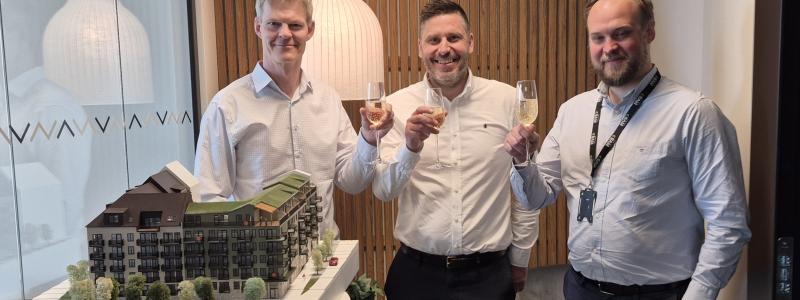 Signering MVB och Nordr. Pressbild: MVB