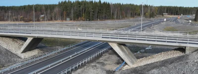 Sikeå trafikplats. Foto: Trafikverket