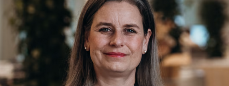 Sofia Ljungdahl, VD för OBOS Nya Hem. Foto: OBOS
