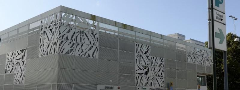 P-huset Stadion stängs för ombyggnation. Pressbild: Malmö kommuns parkerings ab