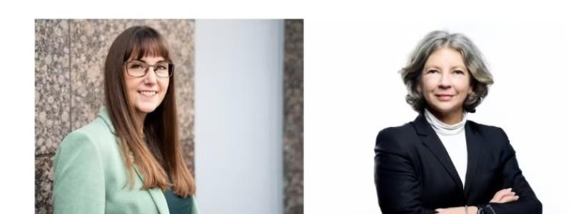 Johanna Bjurskog och Ulrika Nyström Foto Riksbyggen