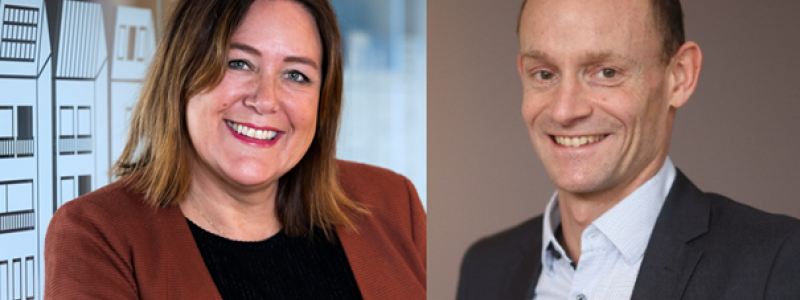 Sofia och Johan. Pressbilder: Riksbyggen