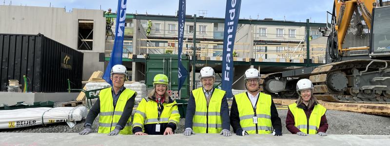 Spadtag Kv återbruket. Pressbild: Framtiden Byggutveckling