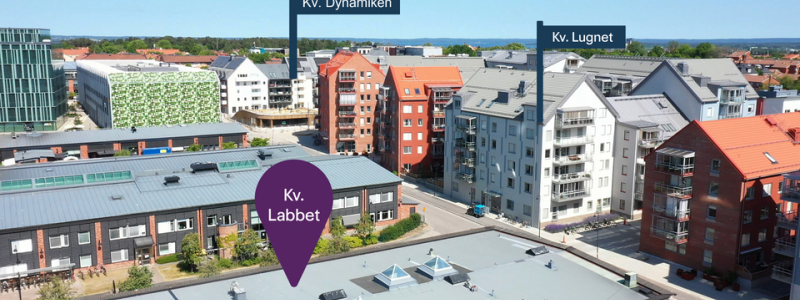 Stångåstaden kommer totalt att bygga över 1000 bostäder i Ebbeparks olika kvarter. Foto: Stångåstaden