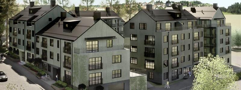 Tingsbyn, Barkarby. Fotograf: Ahlqvist & Almqvist Arkitekter
