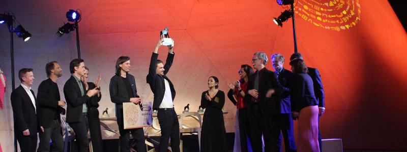 Vinnarna av Träpriset 2024 prisades på Träprisgalan Foto: Esma Muhic/Svenskt Trä