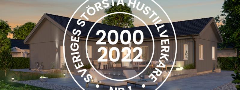 Älvsbyhus har varit Sveriges största småhustillverkare 23 år i följd. Foto: Älvsbyhus
