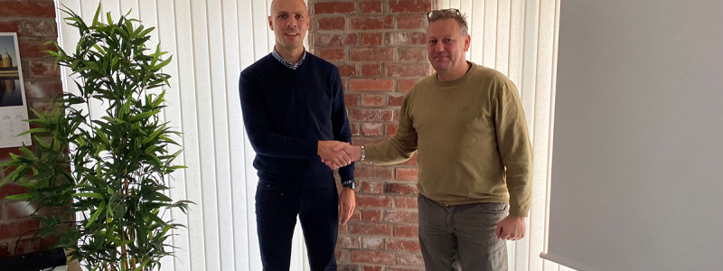 Johan Claesson och Patrik Wernersson. Foto: Fasadgruppen