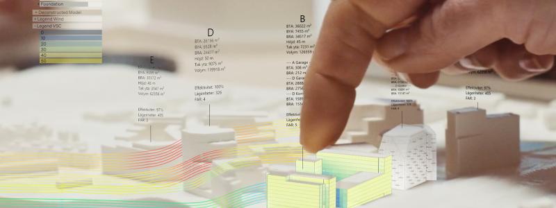 The Augmented Architect är en serie digitala verktyg för effektiva, kvalitativa och hållbara projekt. Bild: LINK Arkitektur