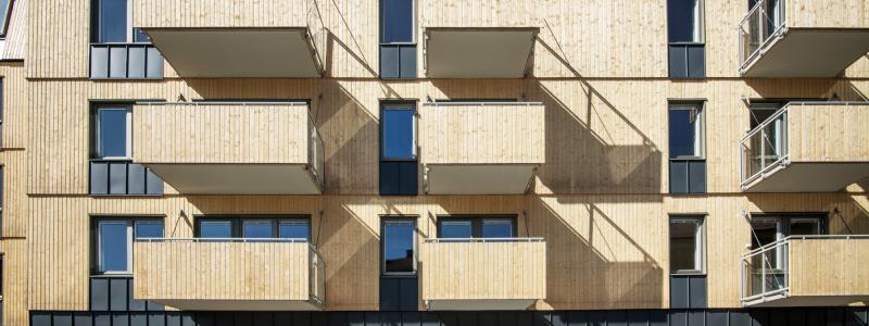 Trähuset i Sävja, LINK Arkitektur.  Av: Sebastian Lindqvist
Upphovsrätt: LINK Arkitektur