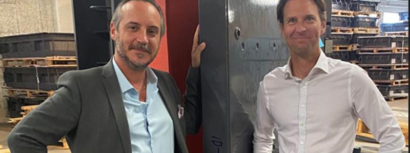 Urekas grundare, Johannes Hatem och Johan Skålén.