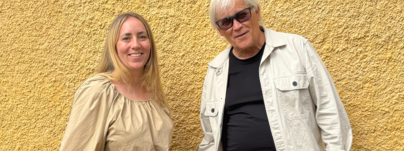Sofie Hedin och Stefan Tjäder från Krook & Tjäder. Foto: Krook & Tjäder