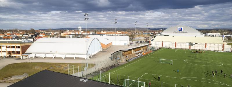 Projektet inkluderar om- och nybyggnation av Sportcentrum, Brätte ridskola, Öxnereds förskola Foto: Vänersborgs kommun