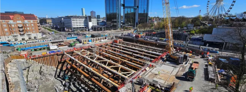 Tågtunneln på Västlänken i Göteborg färdigställd tidigast 2030. Foto: Trafikverket