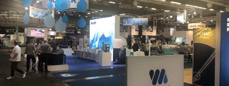 Vatten 2023 på Svenska Mässan i Göteborg har samlat 230 utställare, vilket innebär fullbokat, enligt arrangörerna. Foto: Anders Carlsson