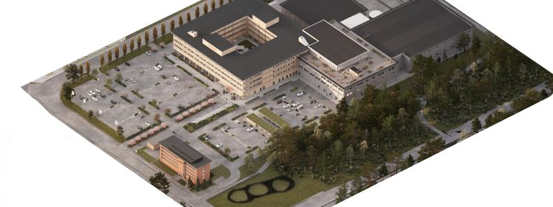 Hitachi Energys nya, moderna arbetsplats i Västerås.
Bild: Hitachi Energy