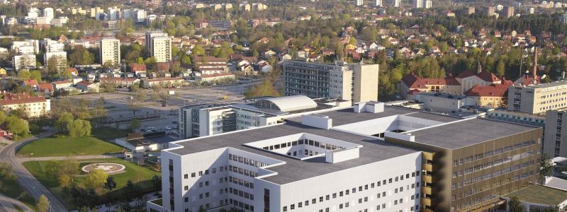 Visionsbild nya akutsjukhuset Västerås.  Copyright: Region Västmanland LINK arkitektur Carlstedts arkitekter TMRW