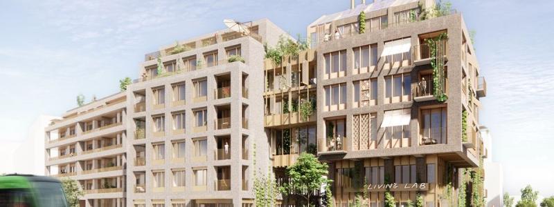 Visualisering från White Arkitekter White Arkitekter