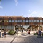 Arena Kungsbacka.Pressbild: Skanska