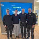 Tommy Siltala (Ventsab), Otto Stark (Assemblin), Jens Johansson (Ventsab), Jan Gustavsson (Ventsab). Fotograf: Assemblin