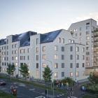 Skissbild av Cumulus.  Av: PE Teknik & Arkitektur